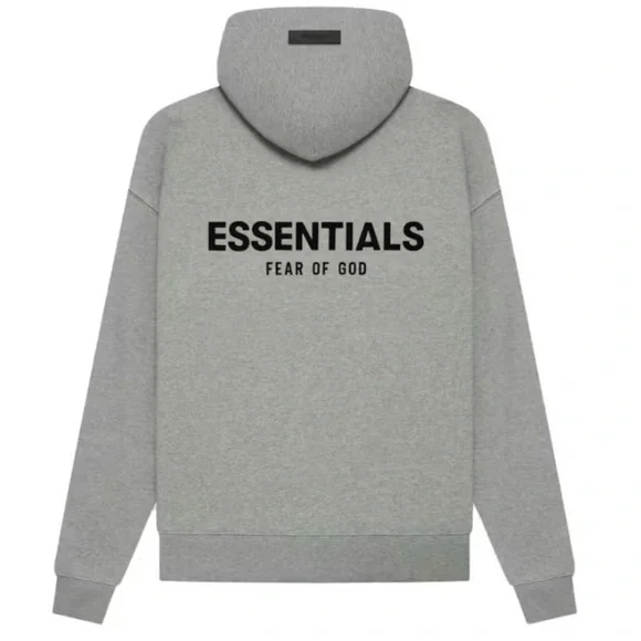 Fear of God Essentials Heather Gray Hoodie - Picture 4 of 9